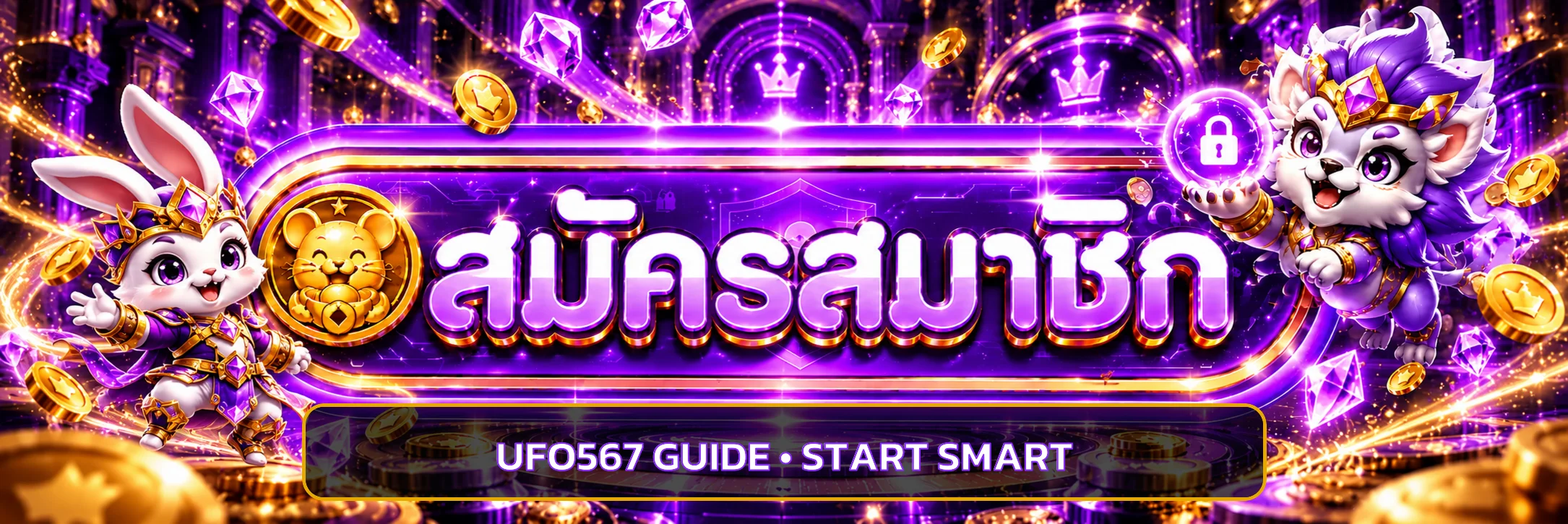 UFO567 คู่มือมือใหม่ สมัคร ฝากถอน เลือกสล็อต